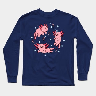 Happy Axolotl Long Sleeve T-Shirt